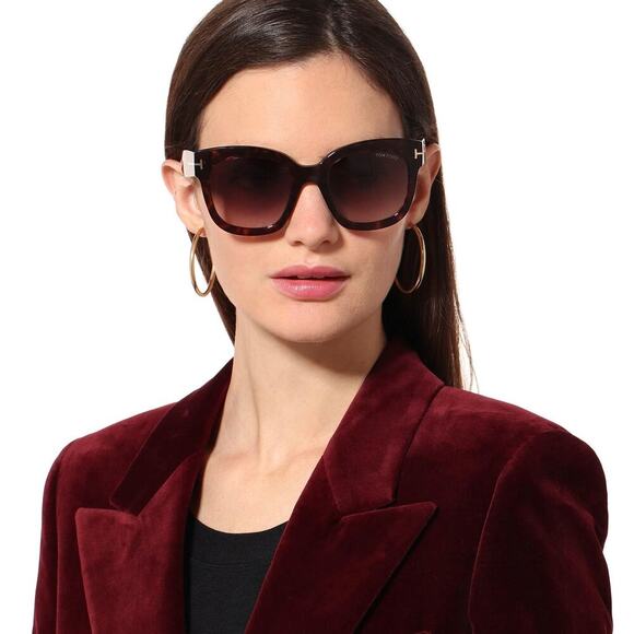 New, TOM FORD Beatrix-02 Sunglasses TF613 52T Authentic - Picture 7 of 14